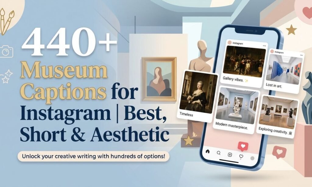 Museum Captions for Instagram | Best, Short & Aesthetic