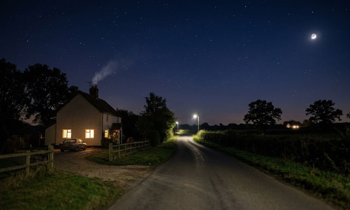 Simple night captions for Instagram