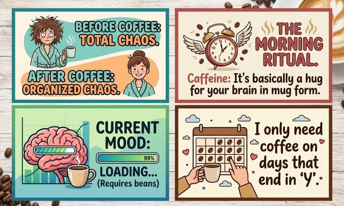 Coffee Love Captions