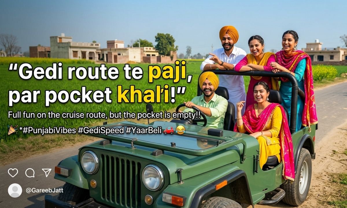 Short Punjabi Captions for Instagram