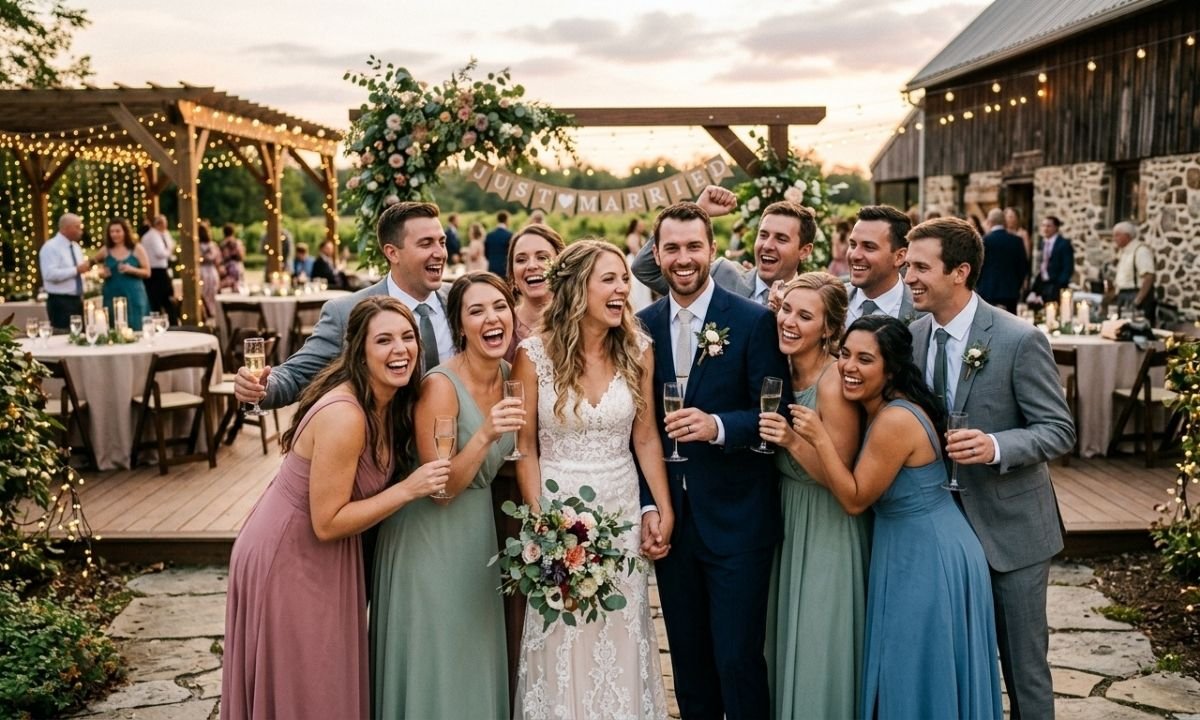 Friends Wedding Captions for Instagram