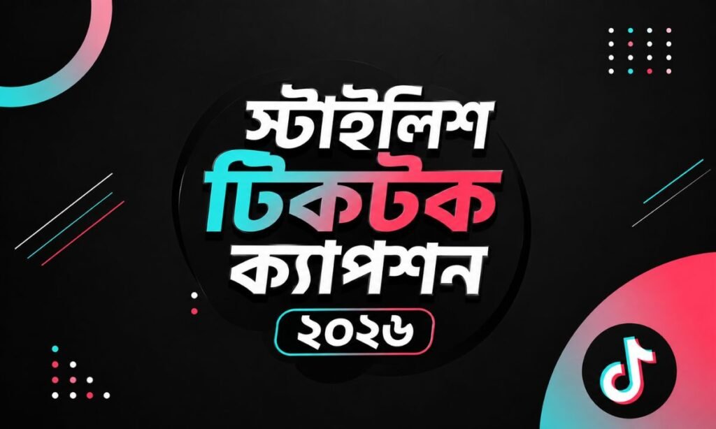 স্টাইলিশ টিকটক ক্যাপশন ২০২৬