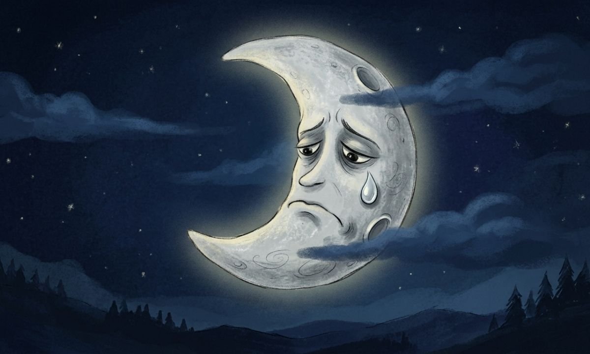 Sad Moon Captions for Instagram