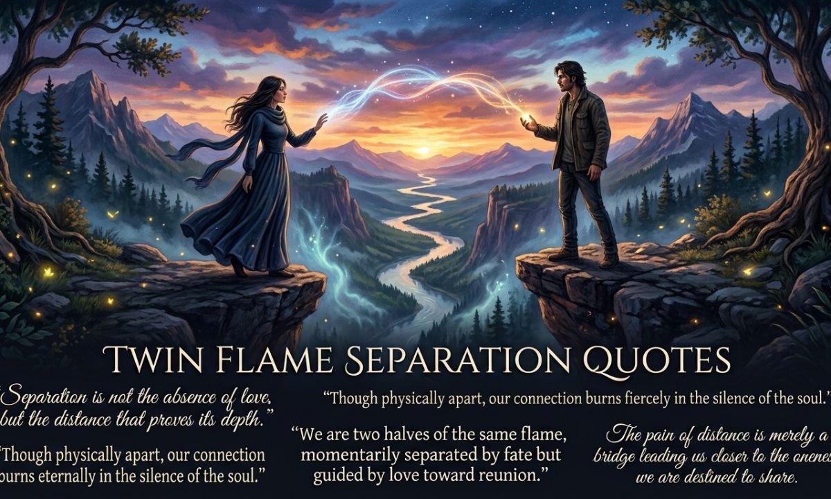 Twin Flame Separation Quotes