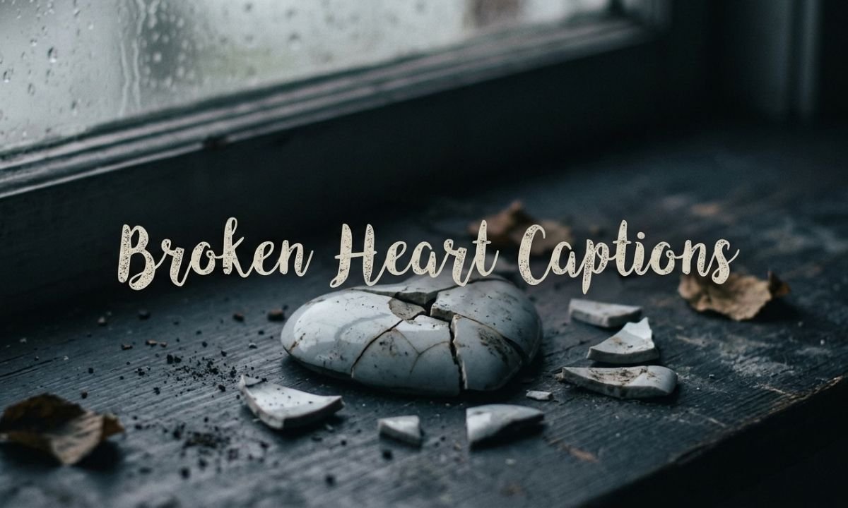 Broken Heart Captions