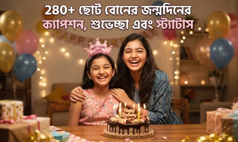 ছোট বোনের জন্মদিনের | Younger Sister’s Birthday