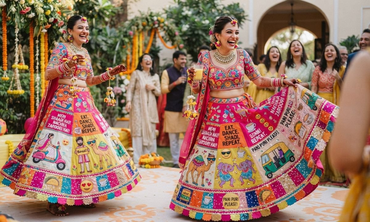Funny Lehenga 