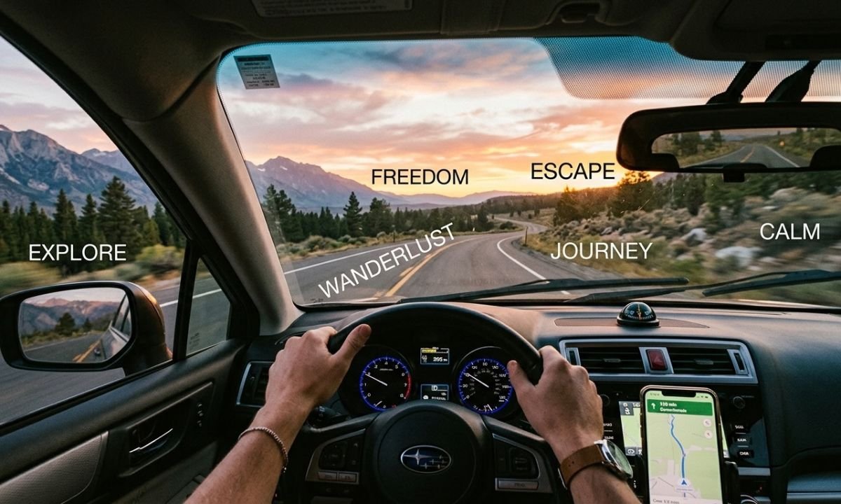One Word Long Drive Quotes for Instagram