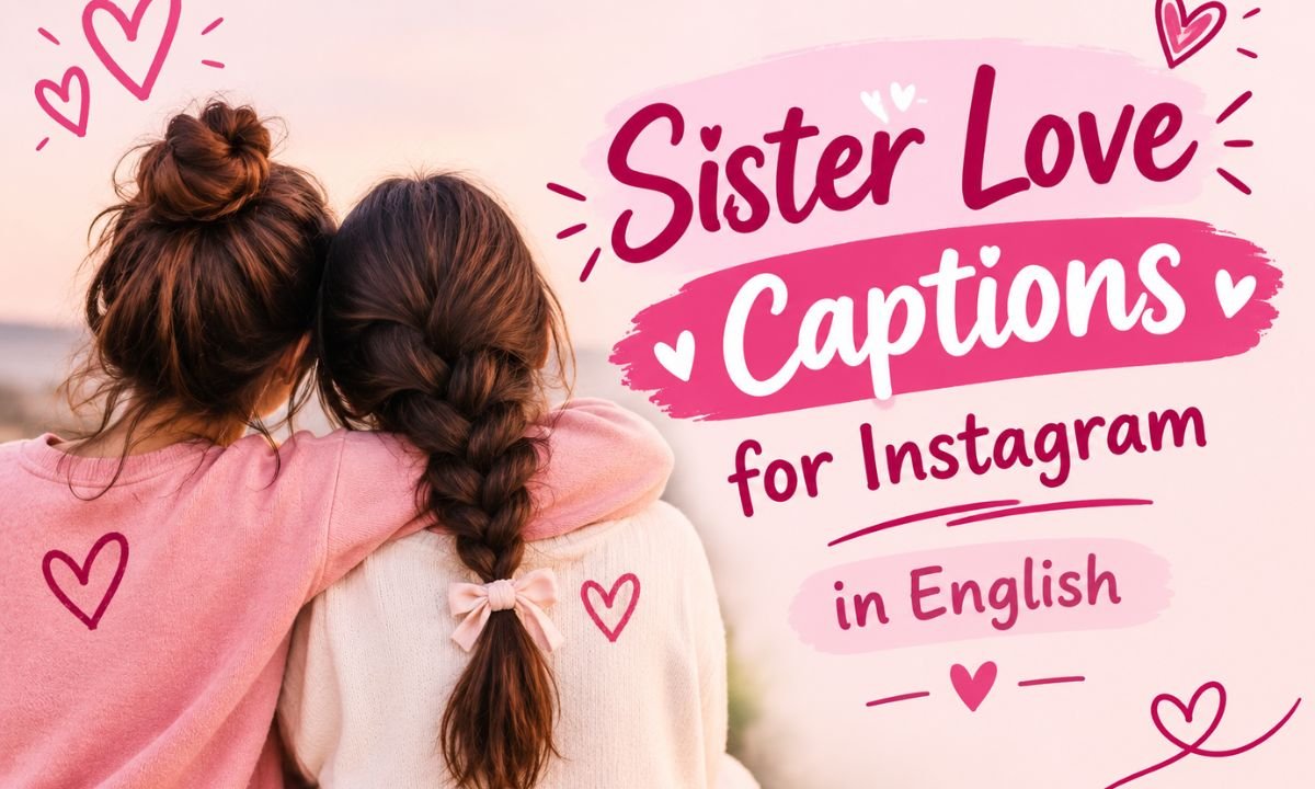 Sister Love Captions for Instagram in English