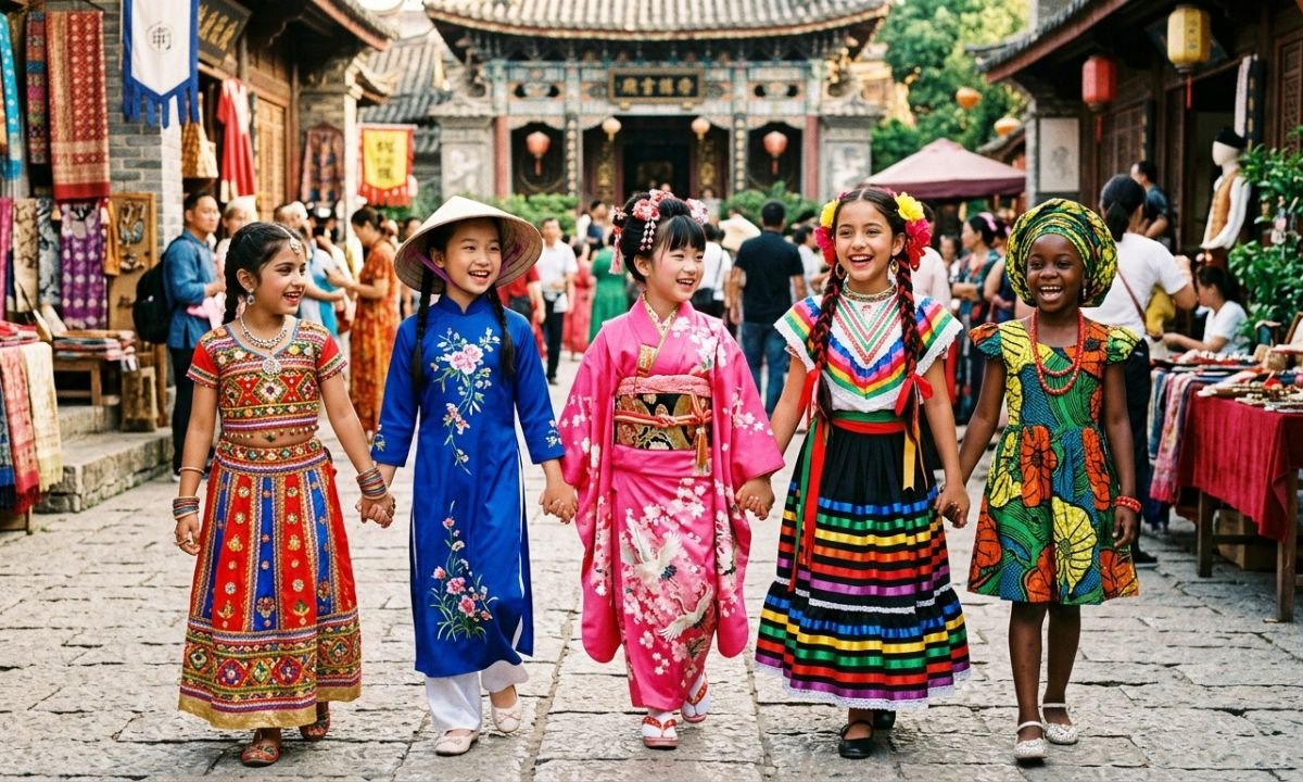 Best Traditional Outfit Captions for Girls