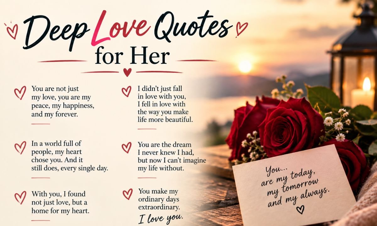 Deep Love Quotes for Her