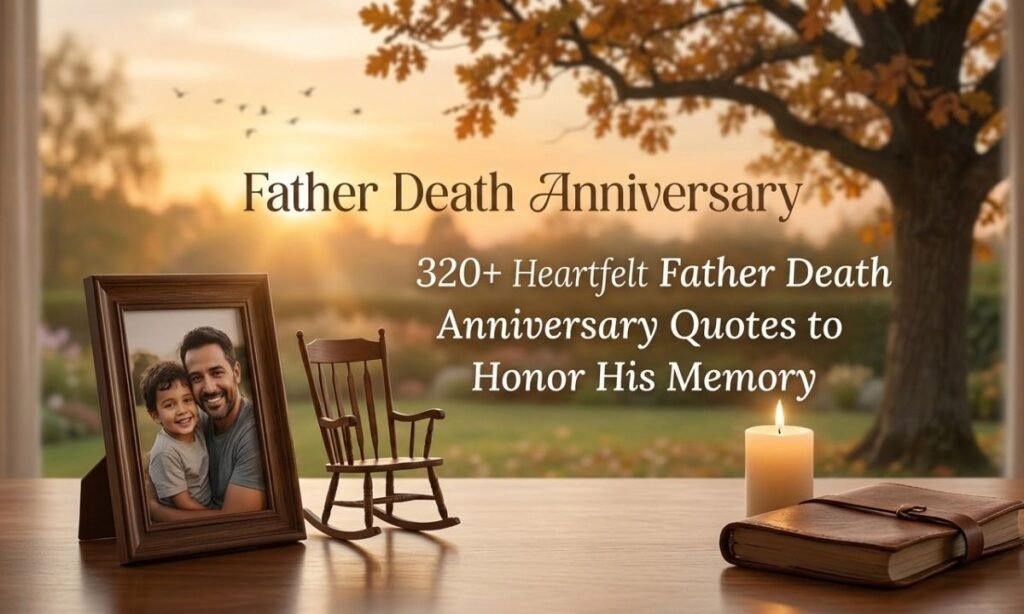 320+ Heartfelt Father Death Anniversary Quotes to Honor His Memory