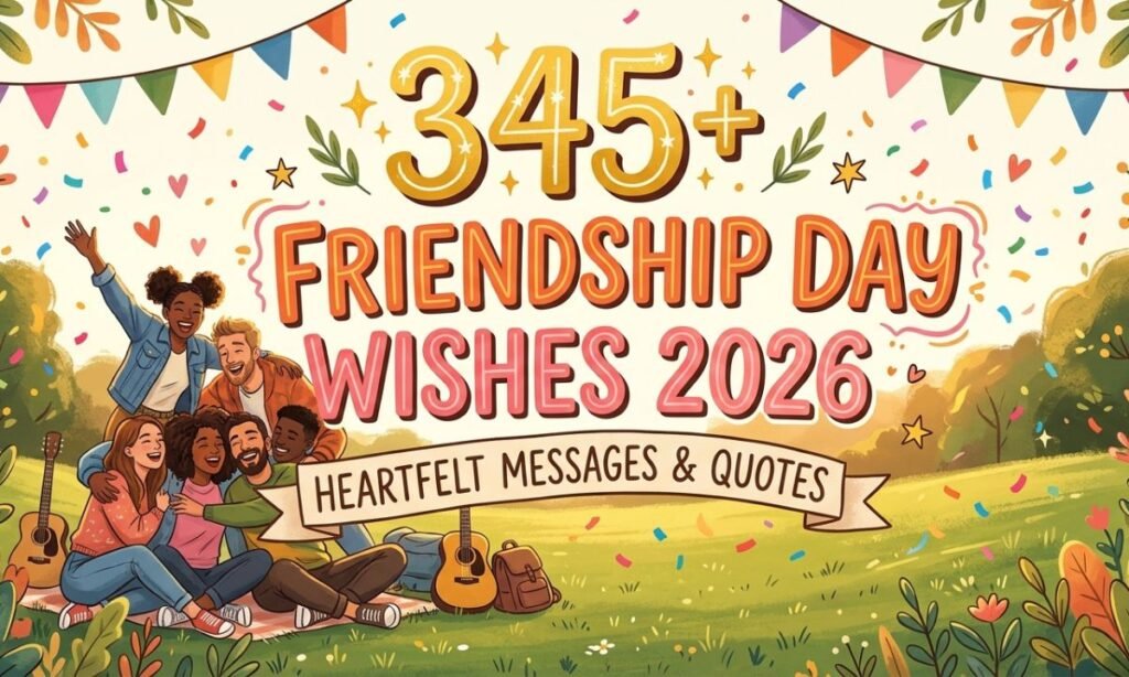 345+ Friendship Day Wishes 2026: Heartfelt Messages & Quotes