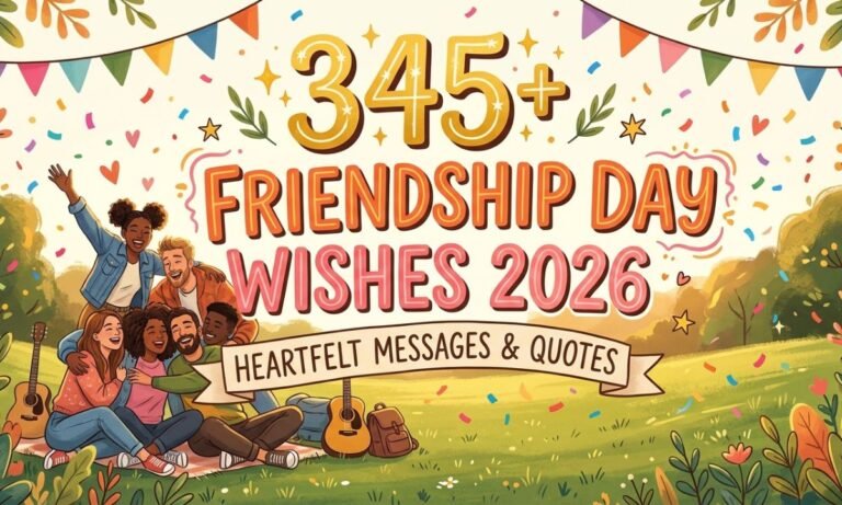 345+ Friendship Day Wishes 2026: Heartfelt Messages & Quotes