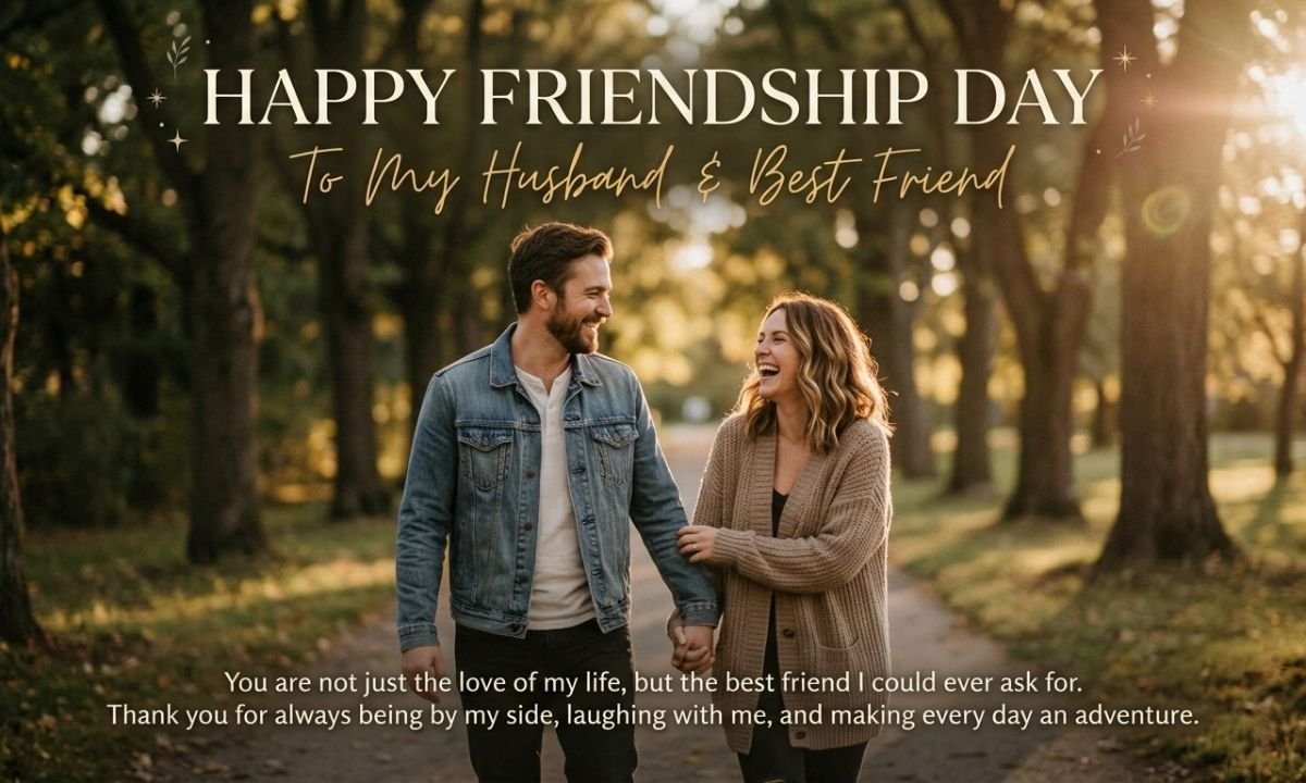 Friendship Day Wishes for Husband