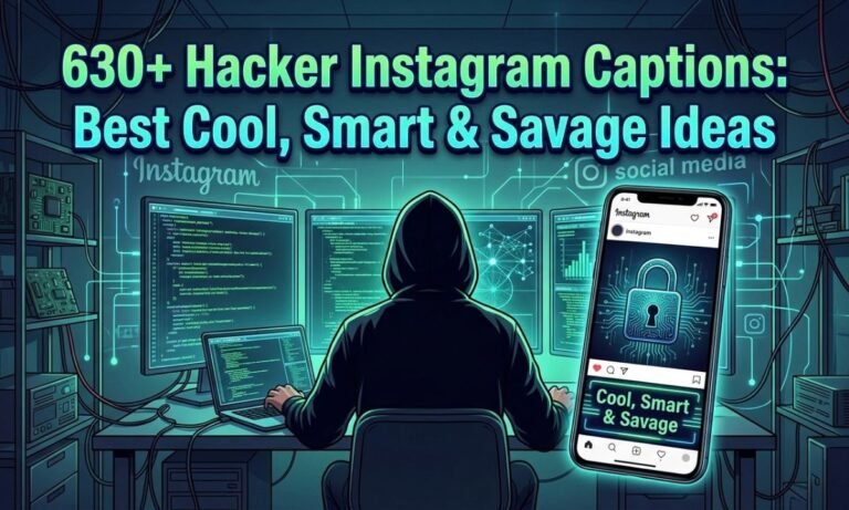 630+ Hacker Instagram Captions: Best Cool, Smart & Savage Ideas