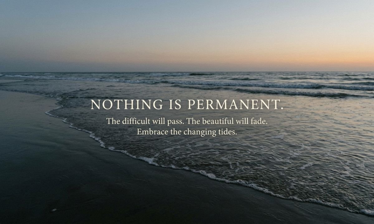 Nothing Is Permanent Quotes