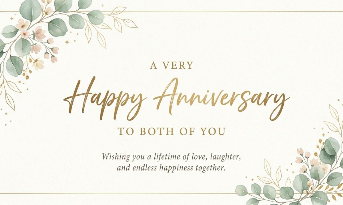 Blessed Happy Anniversary to Both of You Quotes