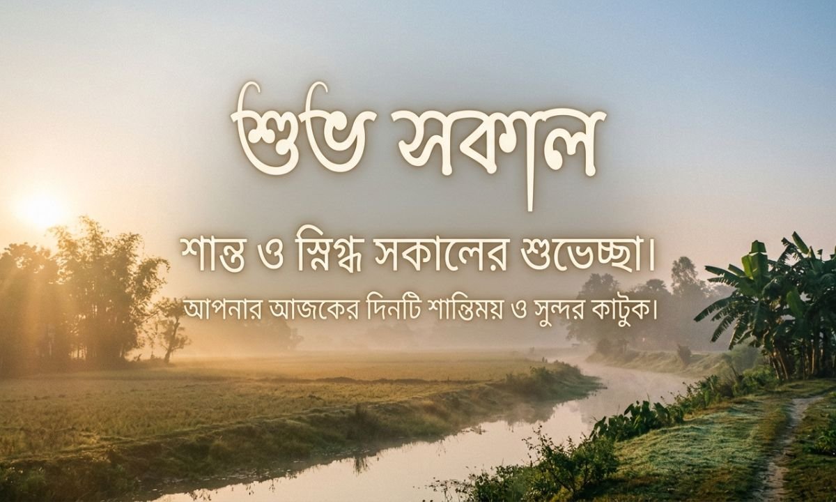Peaceful Morning Quotes in Bengali | শান্তিময় সকালের উক্তি