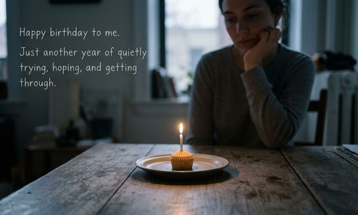 Sad Birthday Quotes for Myself