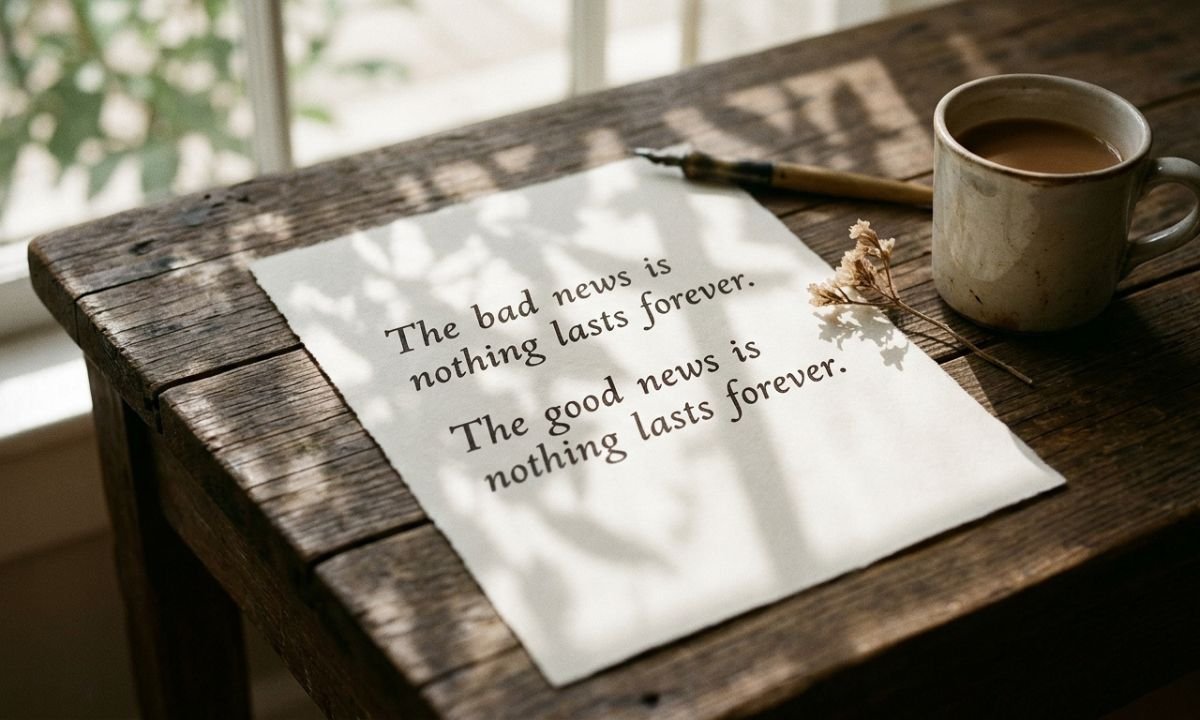 Nothing Lasts Forever Quotes from the Bible