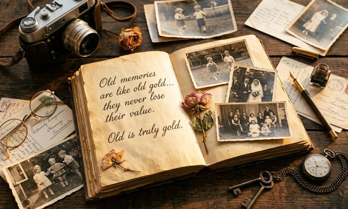 Old Is Gold Short Quotes