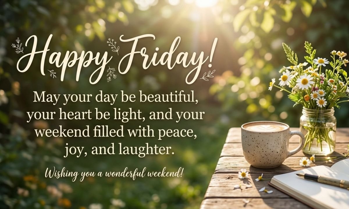 Inspirational Friday Morning Quotes