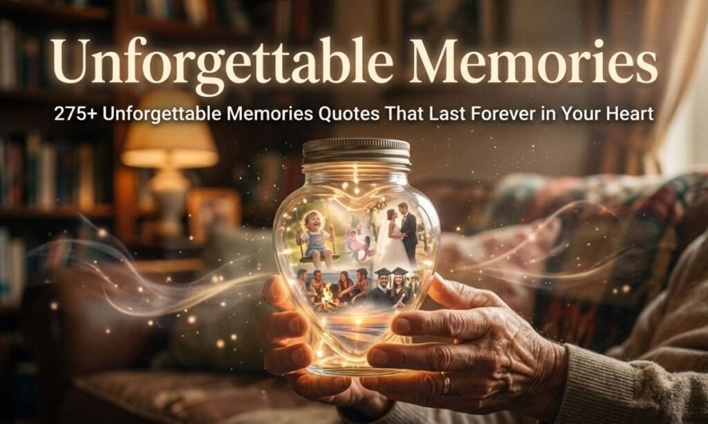 275+ Unforgettable Memories Quotes That Last Forever in Your Heart