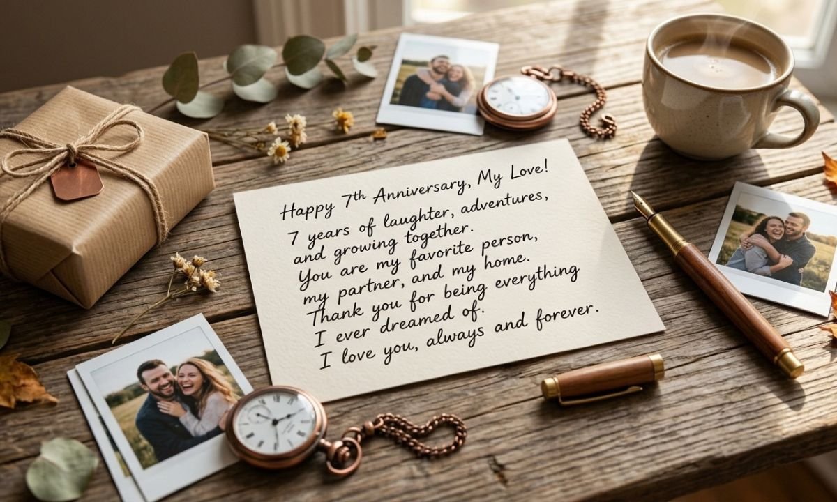 Happy 7th Anniversary, My Love