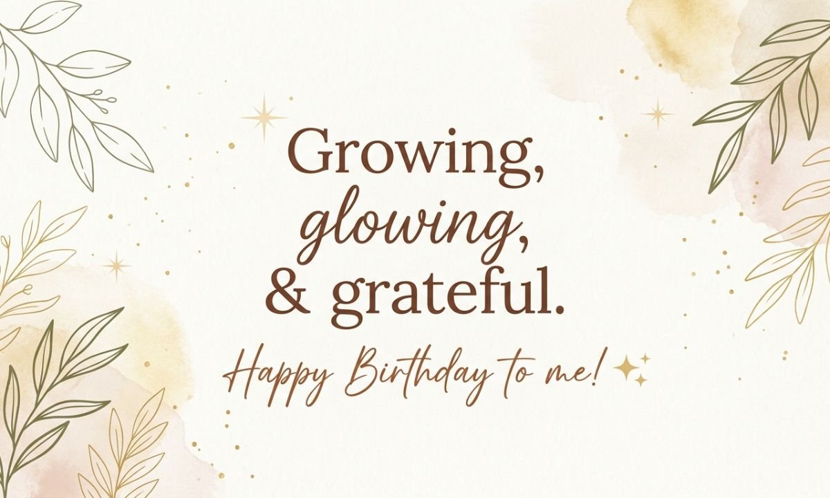 Short Inspirational Birthday Quotes for Myself