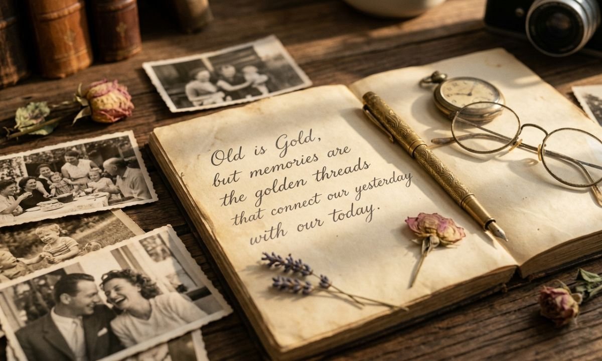 Short Old Is Gold Quotes for Instagram Captions