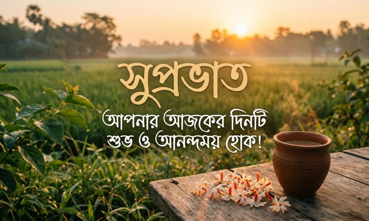 Short Good Morning Bengali Quotes | ছোট শুভ সকাল উক্তি