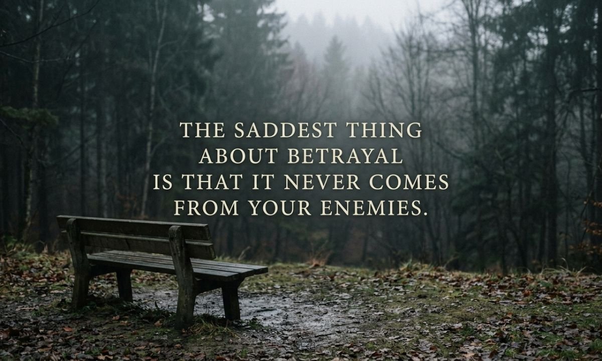 Sad Betrayal Quotes About Broken Trust