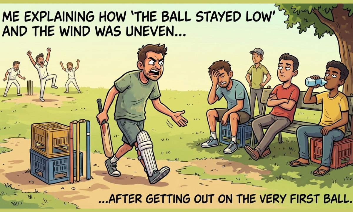 Funny Cricket Captions