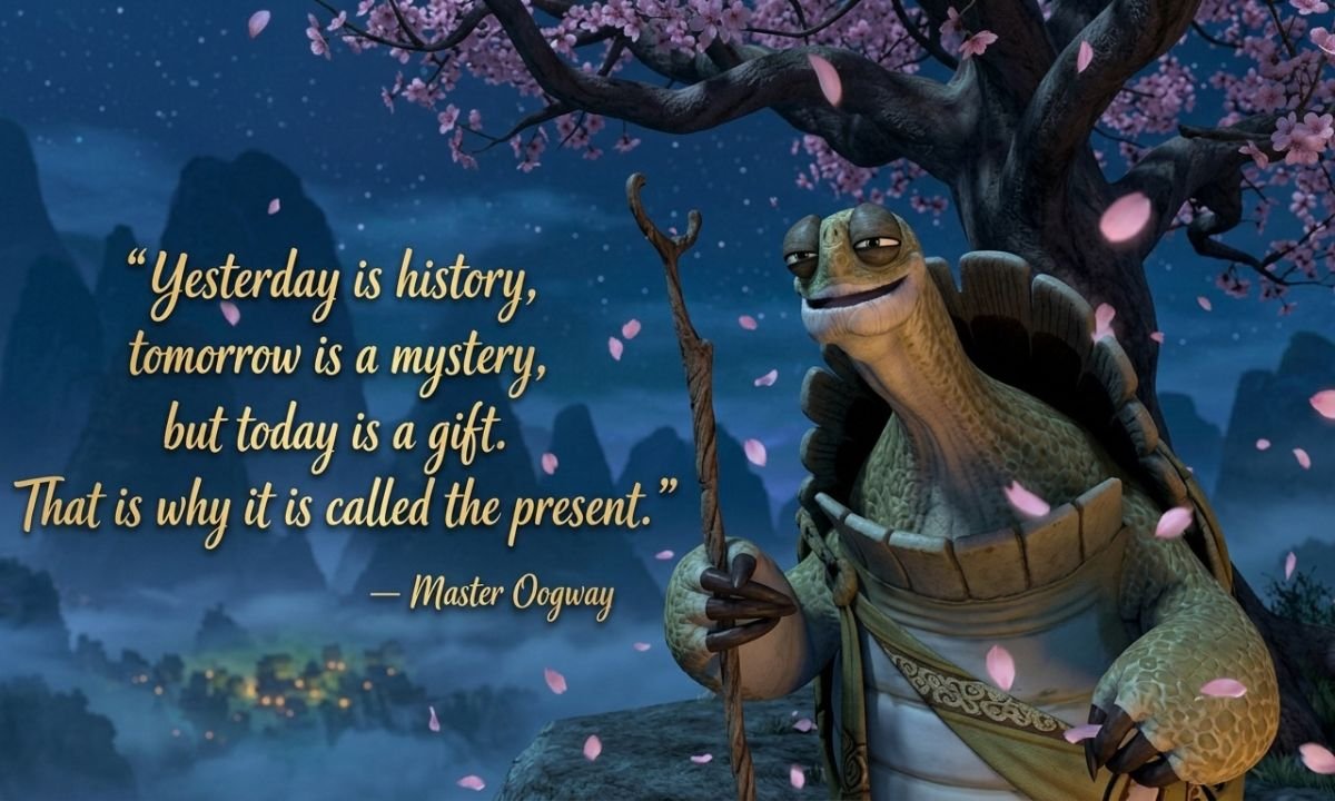 Master Oogway Quotes on Destiny and Purpose