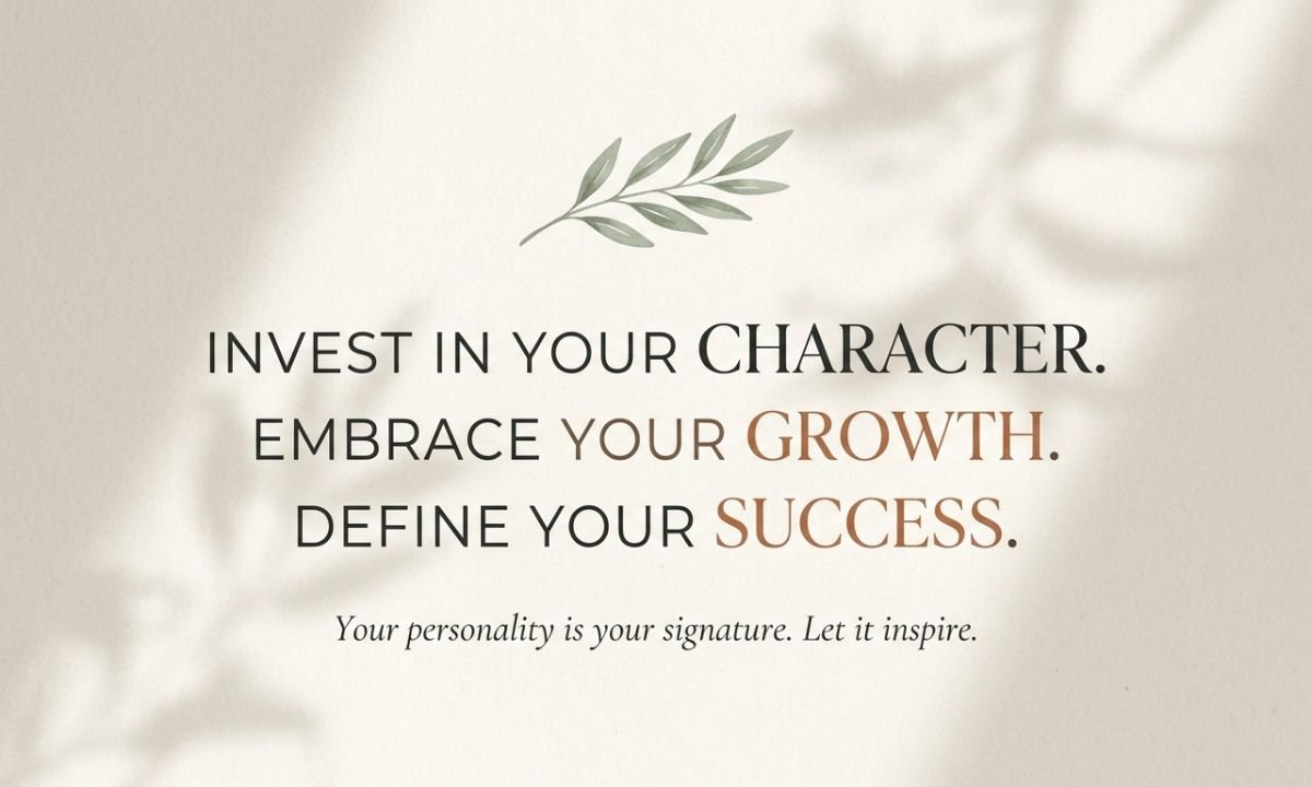 Motivational Personality Quotes for Personal Growth and Success