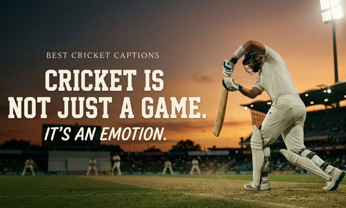 Best Cricket Captions