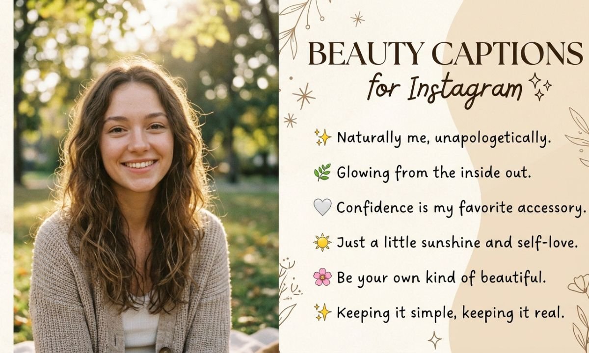 Beauty Captions for Instagram for Girls