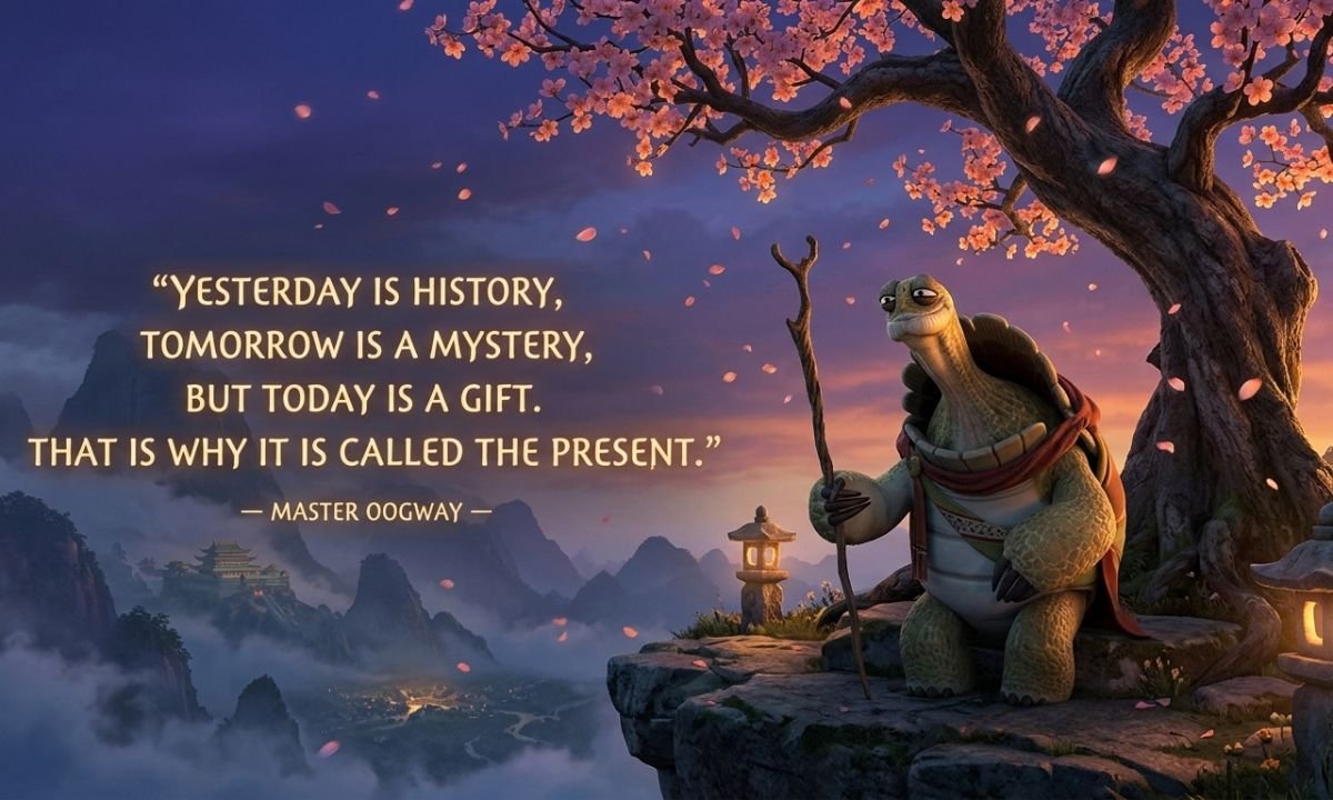 Master Oogway Quotes on Inner Peace