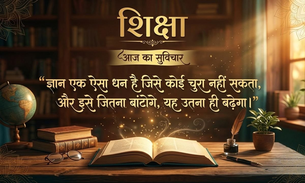 Education Thought of the Day in Hindi