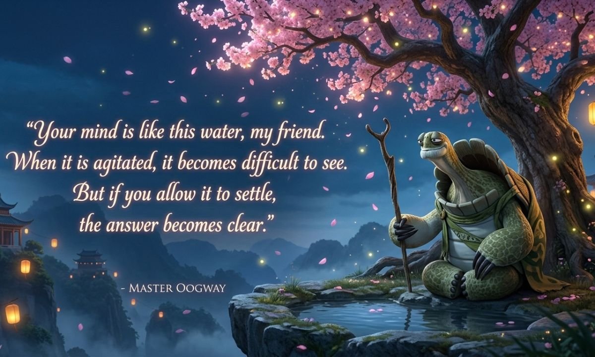 Master Oogway Quotes on Letting Go and Control