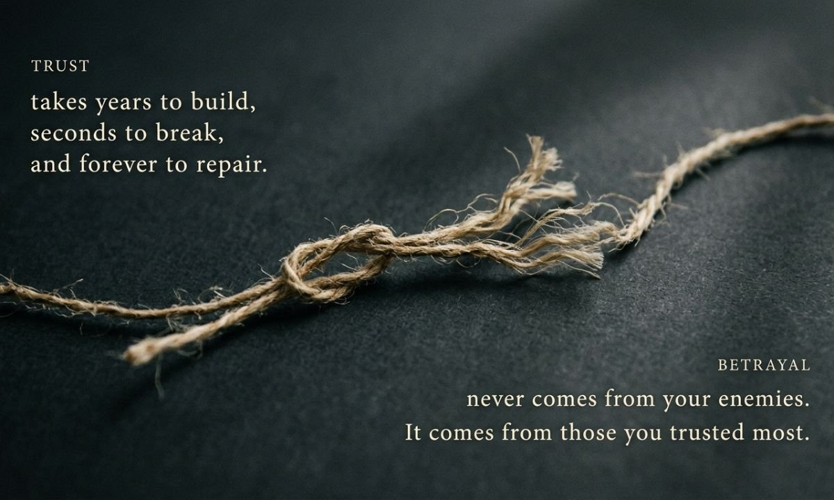 Deep Betrayal Quotes That Cut to the Core