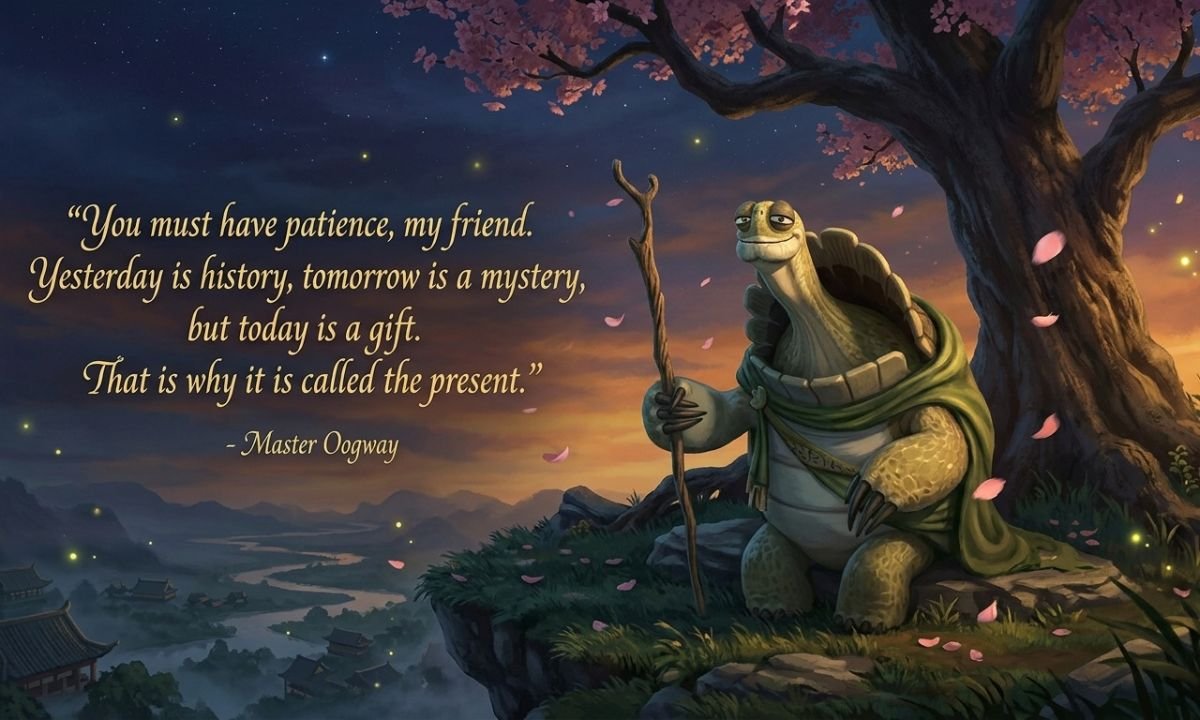 Master Oogway Quotes on Strength and Courage