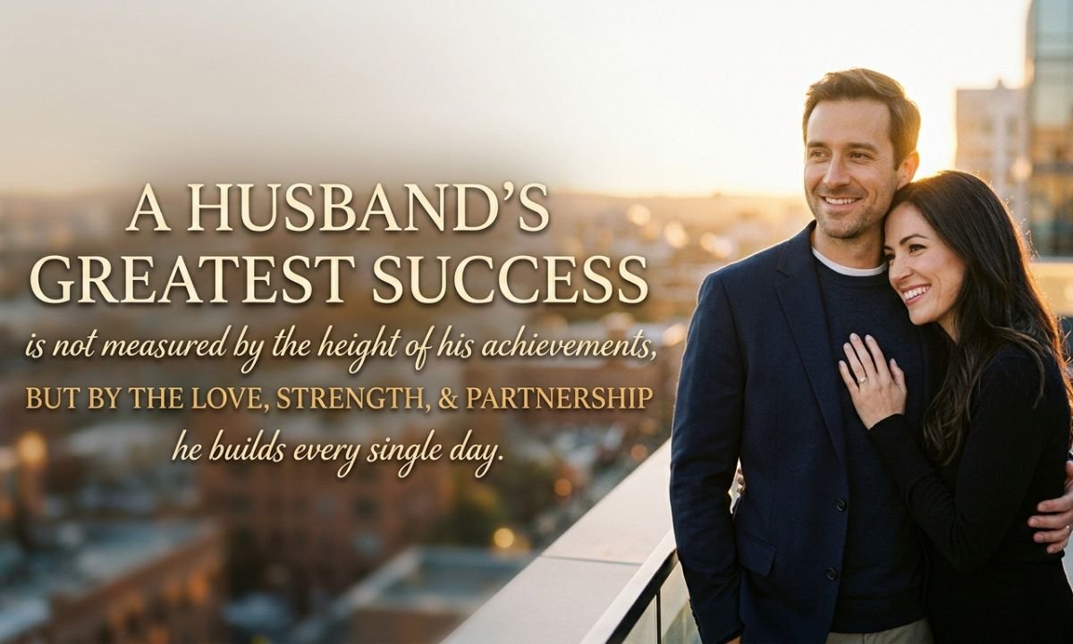 Heartwarming Quotes for Husband Success