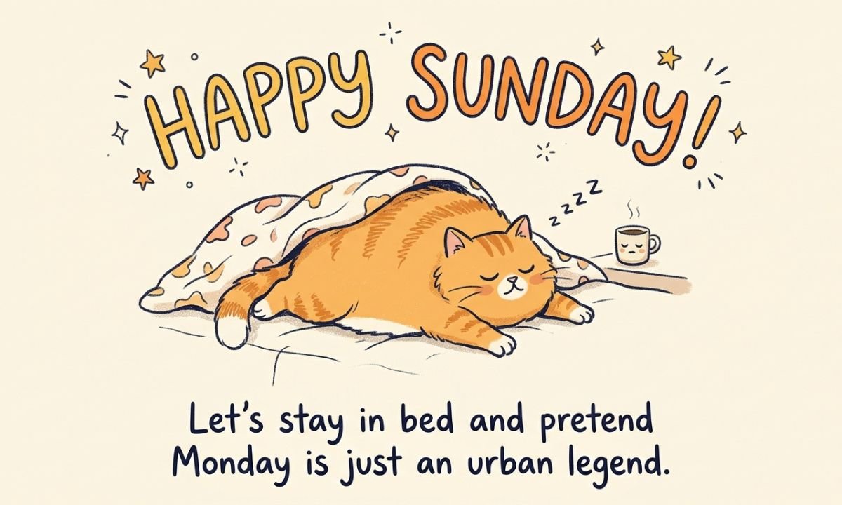 Funny Happy Sunday Quotes Images to Make You Smile