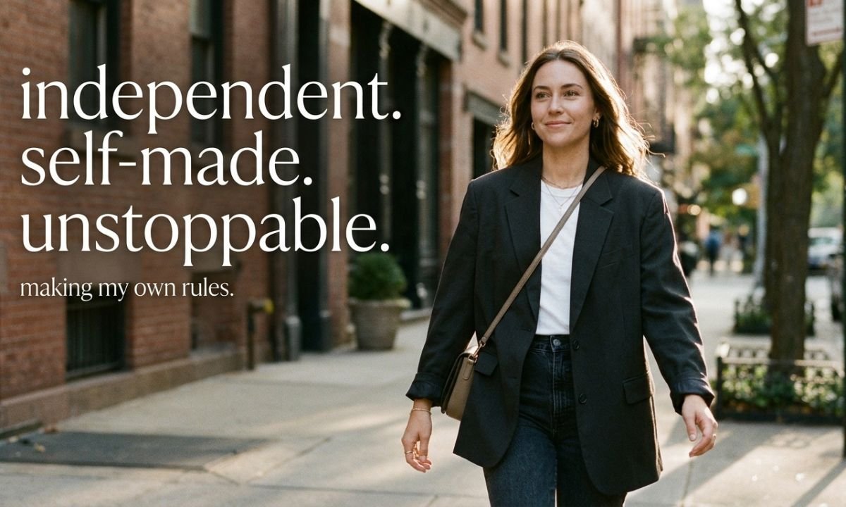 Independent Woman Captions for Instagram