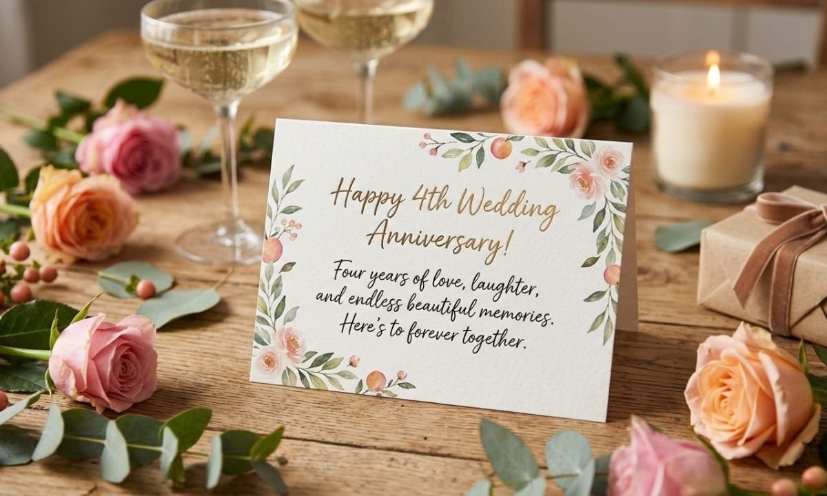 Happy 4th Wedding Anniversary Quotes