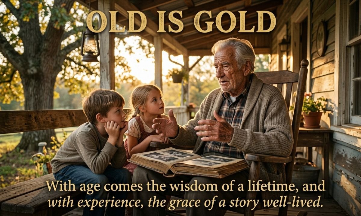 Positive Old Is Gold Quotes About Simplicity and Happiness
