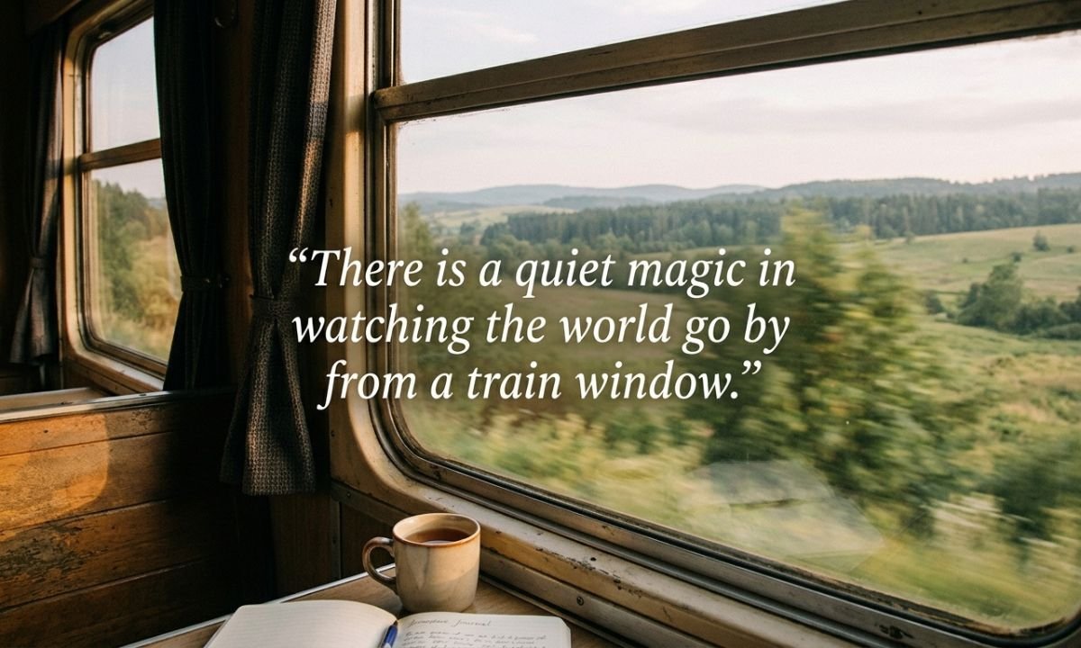 Scenic Beauty Train Journey Quotes