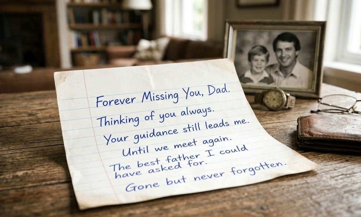Emotional Father Remembrance Quotes